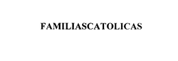 FAMILIASCATOLICAS trademark