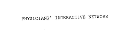 PHYSICIANS' INTERACTIVE NETWORK trademark