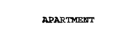 APARTMENT trademark