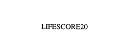 LIFESCORE20 trademark