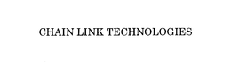 CHAIN LINK TECHNOLOGIES trademark