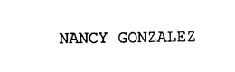 NANCY GONZALEZ trademark
