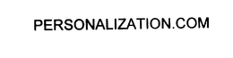 PERSONALIZATION.COM trademark