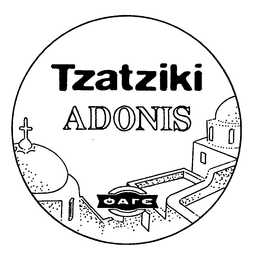 TZATZIKI ADONIS ATE trademark