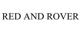 RED AND ROVER trademark
