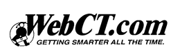 WEBCT.COM GETTING SMARTER ALL THE TIME. trademark