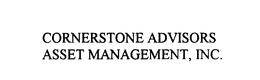 CORNERSTONE ADVISORS ASSET MANAGEMENT, INC. trademark