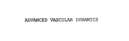 ADVANCED VASCULAR DYNAMICS trademark