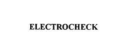 ELECTROCHECK trademark