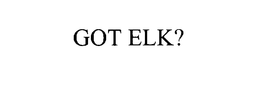 GOT ELK? trademark