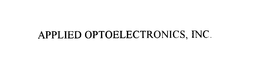 APPLIED OPTOELECTRONICS, INC. trademark