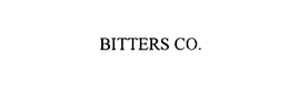 BITTERS CO. trademark