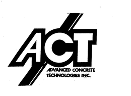 ACT ADVANCED CONCRETE TECHNOLOGIES INC. trademark
