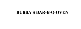 BUBBA'S BAR-B-Q OVEN trademark