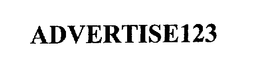 ADVERTISE123 trademark