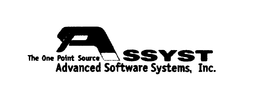 THE ONE POINT SOURCE ASSYST ADVANCED SOFTWARE SYSTEMS, INC. trademark