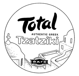 TOTAL TZATZIKI AUTHENTIC GREEK trademark