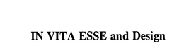 IN VITA ESSE trademark