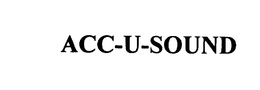 ACC-U-SOUND trademark