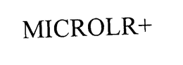 MICROLR+ trademark