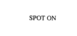 SPOT ON trademark
