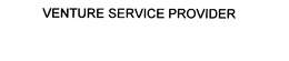 VENTURE SERVICE PROVIDER trademark