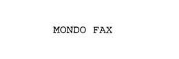 MONDO FAX trademark