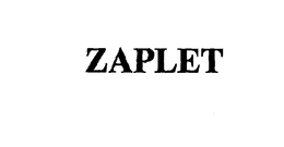 ZAPLET trademark