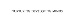 NURTURING DEVELOPING MINDS trademark