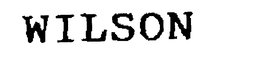 WILSON trademark