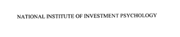 NATIONAL INSTITUTE OF INVESTMENT PSYCHOLOGY trademark