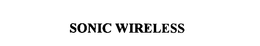 SONIC WIRELESS trademark