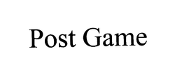 POST GAME trademark