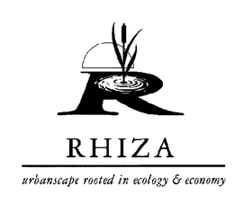 RHIZA URBANSCAPE ROOTED IN ECOLOGY & ECONOMY trademark