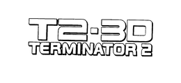 T2-3D TERMINATOR 2 trademark
