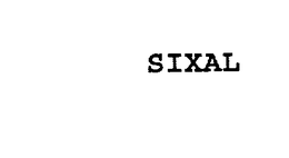 SIXAL trademark
