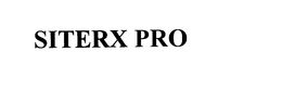 SITERX PRO trademark