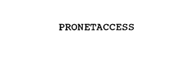 PRONETACCESS trademark