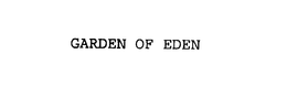 GARDEN OF EDEN trademark