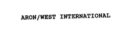 ARON/WEST INTERNATIONAL trademark