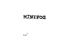 MINIFOG trademark