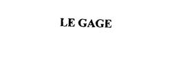 LE GAGE trademark