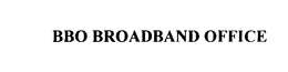 BBO BROADBAND OFFICE trademark