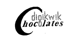 DIGIKWIK CHOCOLATES trademark