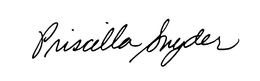 PRISCILLA SNYDER trademark