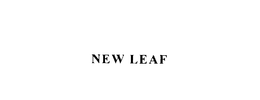 NEW LEAF trademark