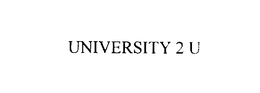 UNIVERSITY 2 U trademark