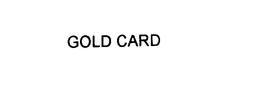 GOLD CARD trademark