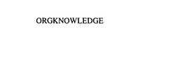 ORGKNOWLEDGE trademark