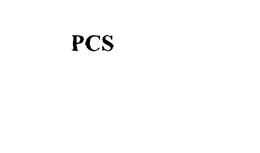 PCS trademark